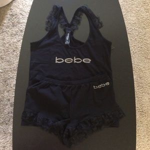 NEW bebe Sleep wear - black - pajamas
